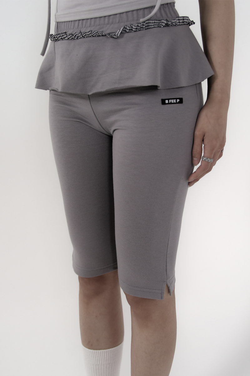 BFEEP(ビーピーピ)の「lace carpi slit pants_grey(Pants)」