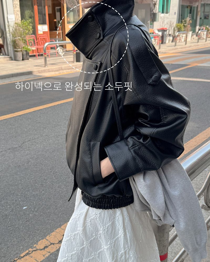 Hiren leather jacket