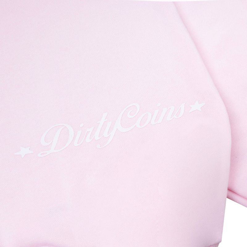 DC x The Rolling Stones Big Logo Printed Sweatshirt Pink