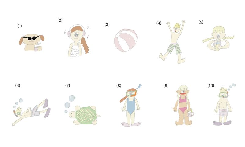 SUMMER! Sticker Pack