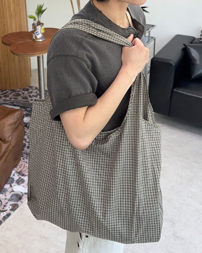 Karin Check Shoulder Bag