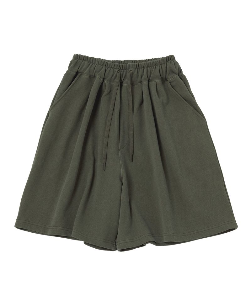 A NOTHING（アナッシング）の「SOLAR PIGMENT 1/2 WIDE SWEAT PANTS (Khaki)（Pants）」