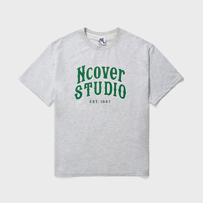 NCOVER(エンカバー)の「OLD STUDIO TSHIRTS-WHITEMELANGE(Tops)」