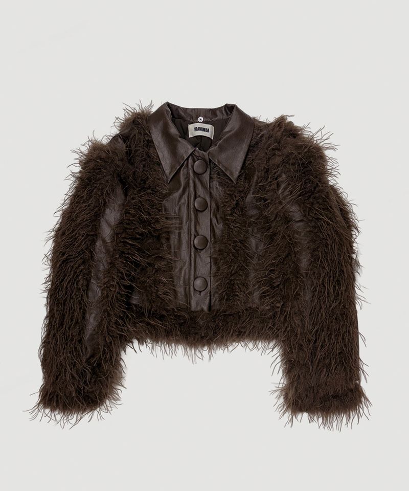 FAKE FUR LINE JACKET