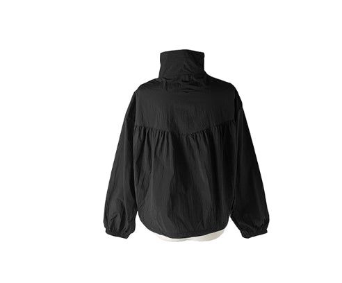 Colsin Shirring Cut Strap Windbreaker