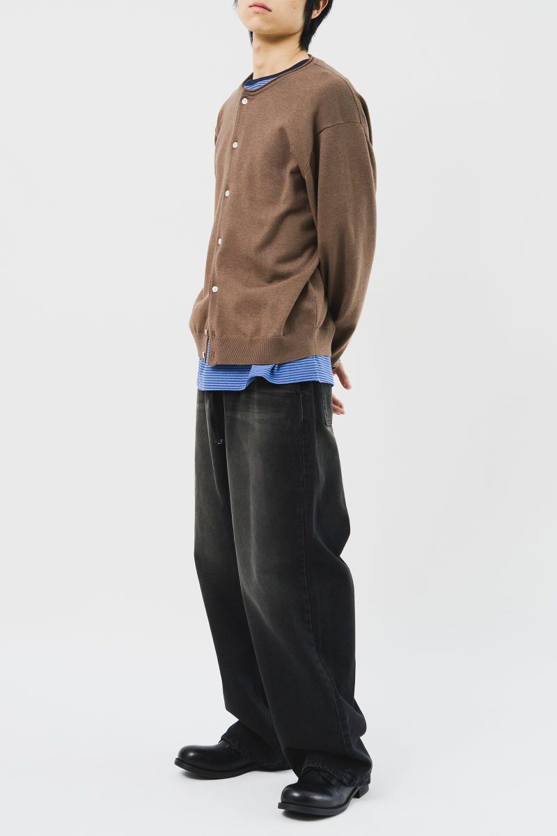 Milla Round Knit Cardigan (3color)