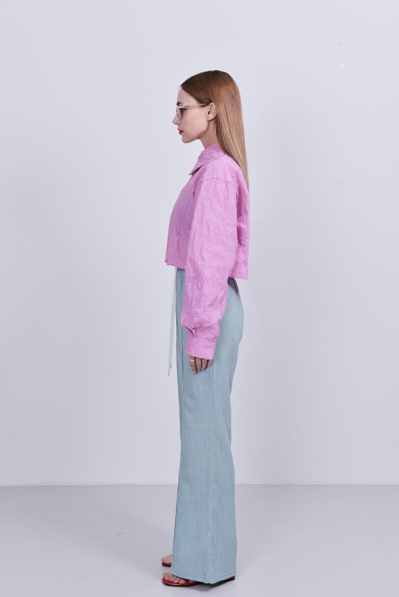 crease crop shirts