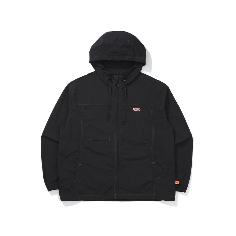 KODAK(コダック)の「ICE POP Hooded Long-Sleeved Jacket【BLACK】(Jackets/Outerwear)」
