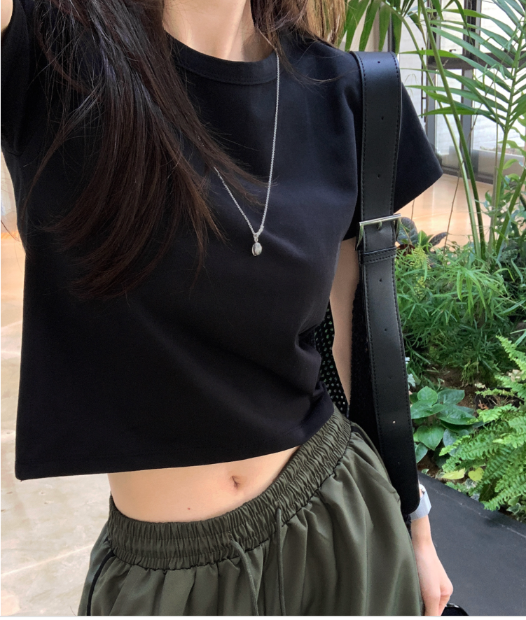 Weekly Better Crop Short Sleeve Tee / 4 colors