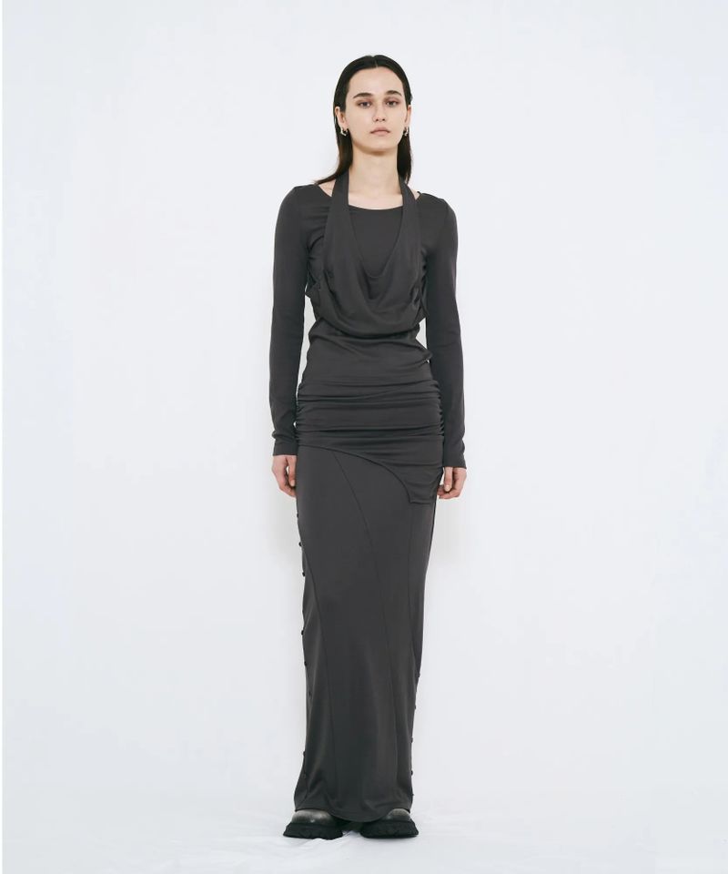 2WAY DRAPE LONG SLEEVE