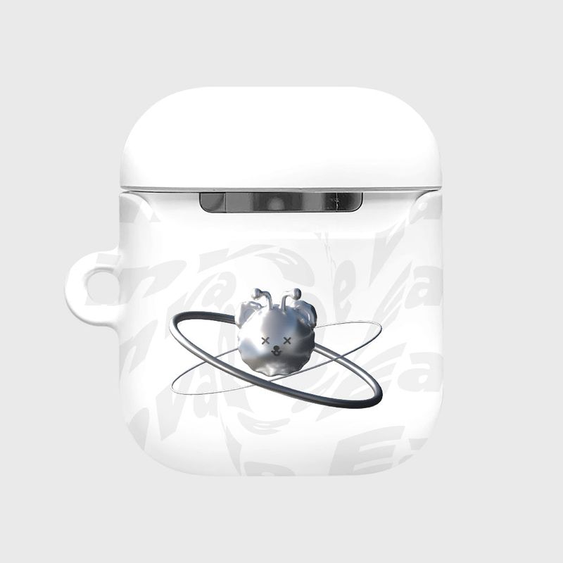 SPACE NIGHT STEEL BEAR-WHITE(AIR PODS-HARD)