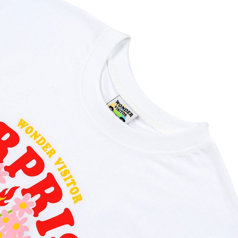 Flower bomb crop T-shirt