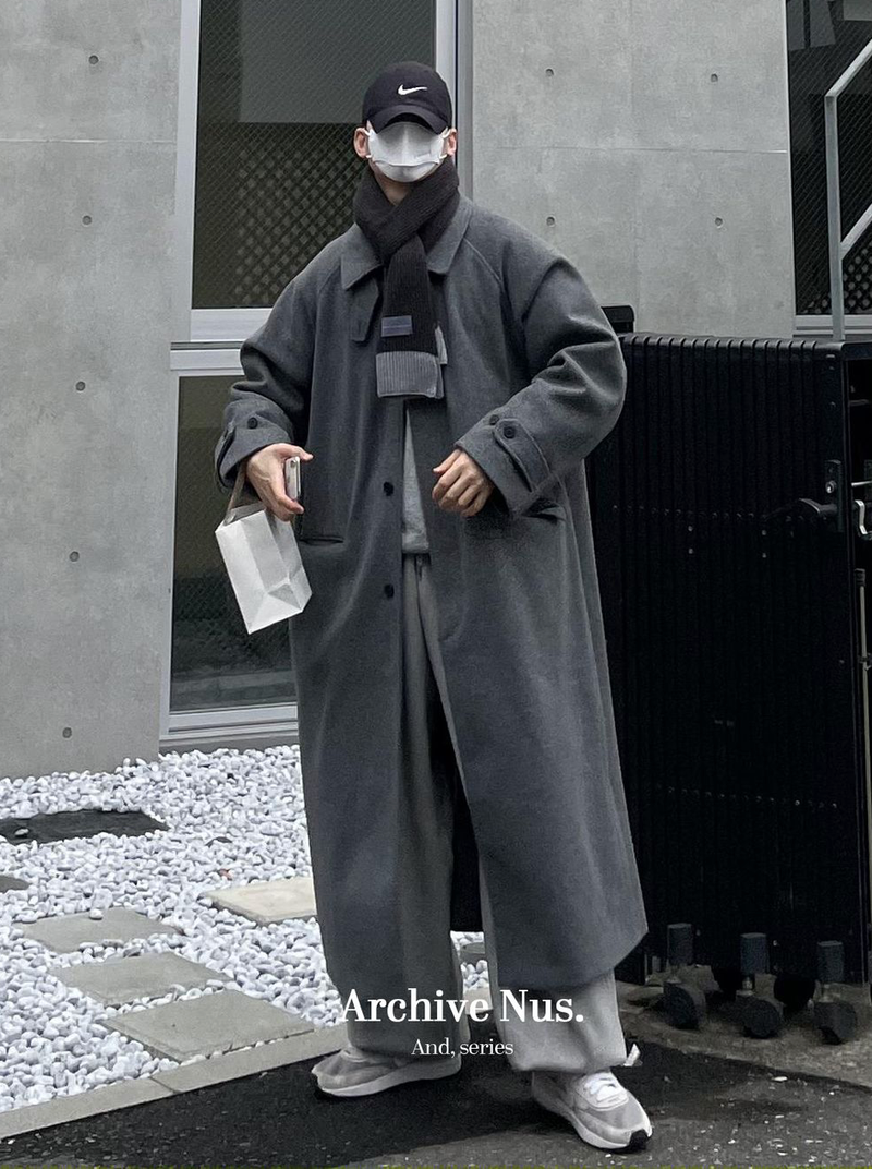 Nus. Archive S-Wool Coat [GREY]