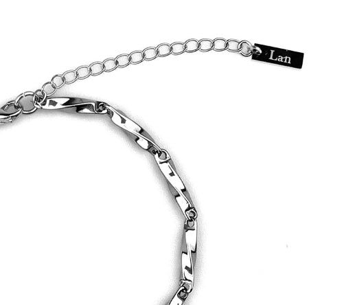 [LAN ARCHIVE] 038 Twisted square bracelet