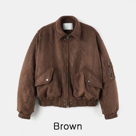 Romu Rivet Suede Flight Jumper