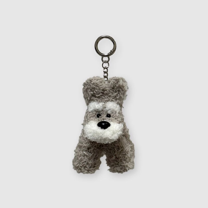 Papimyong（パピミョン）の「[made] schnauzer keyring-gray（Toys/Key Holders）」
