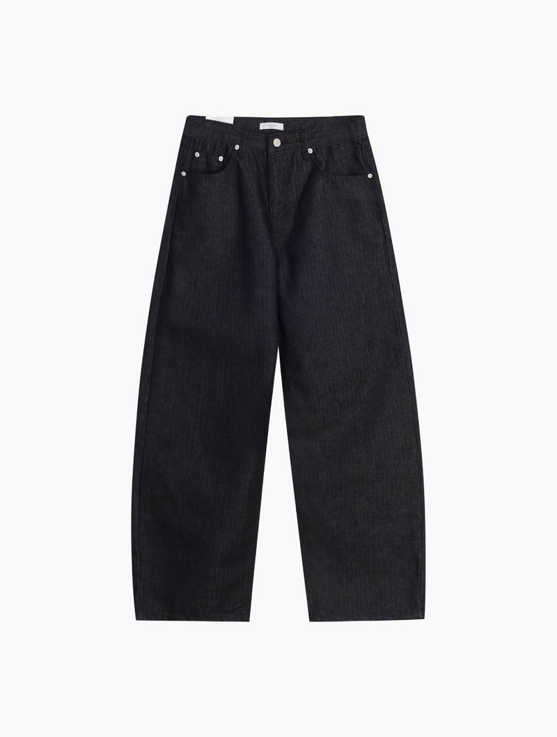 Fred herringbone denim