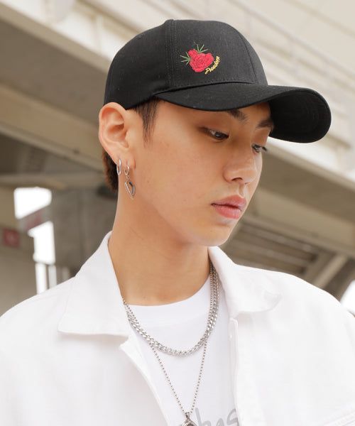 chubasco(チュバスコ)の「Chubasco Weed Red Rose Ballcap BCB015 Black(Hats)」
