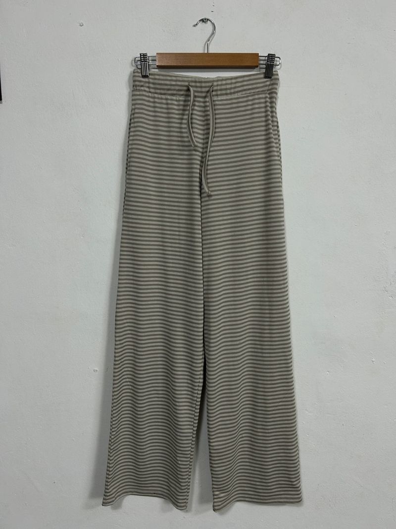 (3colors) stripe natural pants