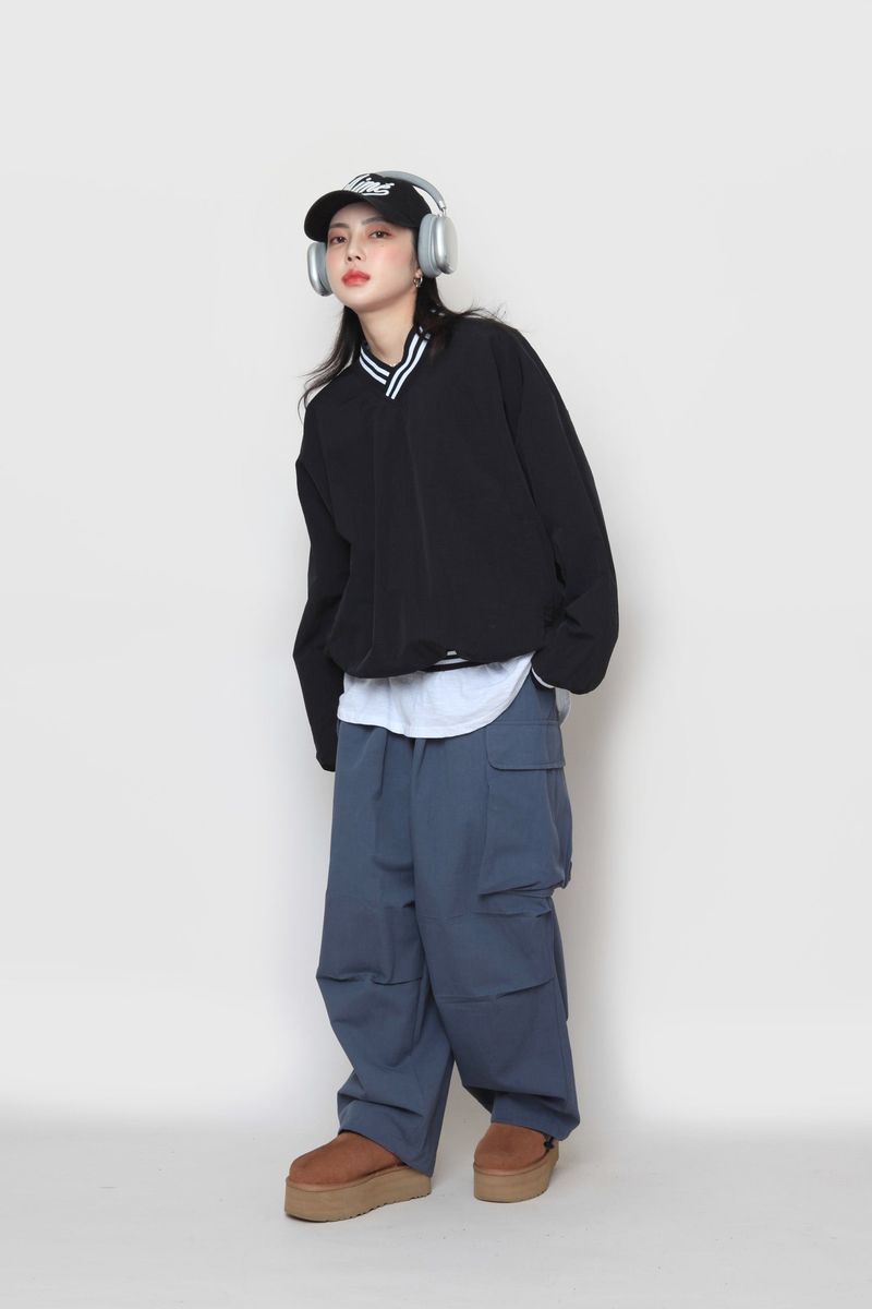 Big Pocket Bloc Cargo Pants