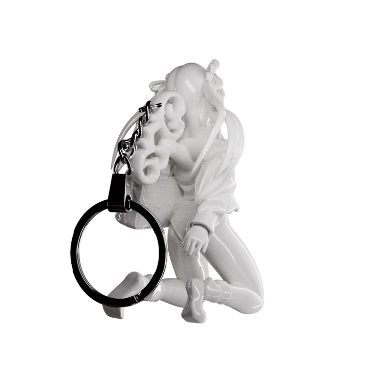 Bicchi Keychain - White