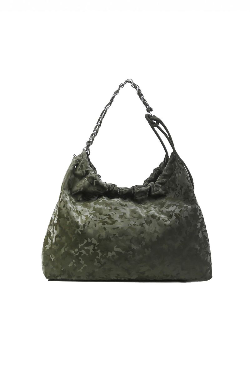 CHAIN SHOULDER BAG KHAKI