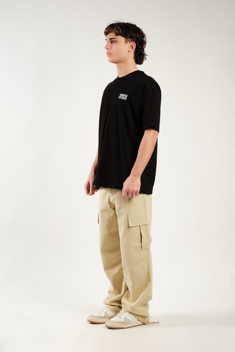 TIME ロゴTシャツ (BLACK)