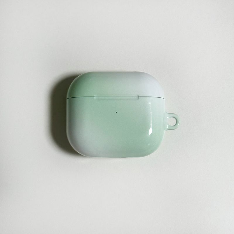 fog AirPods case-green