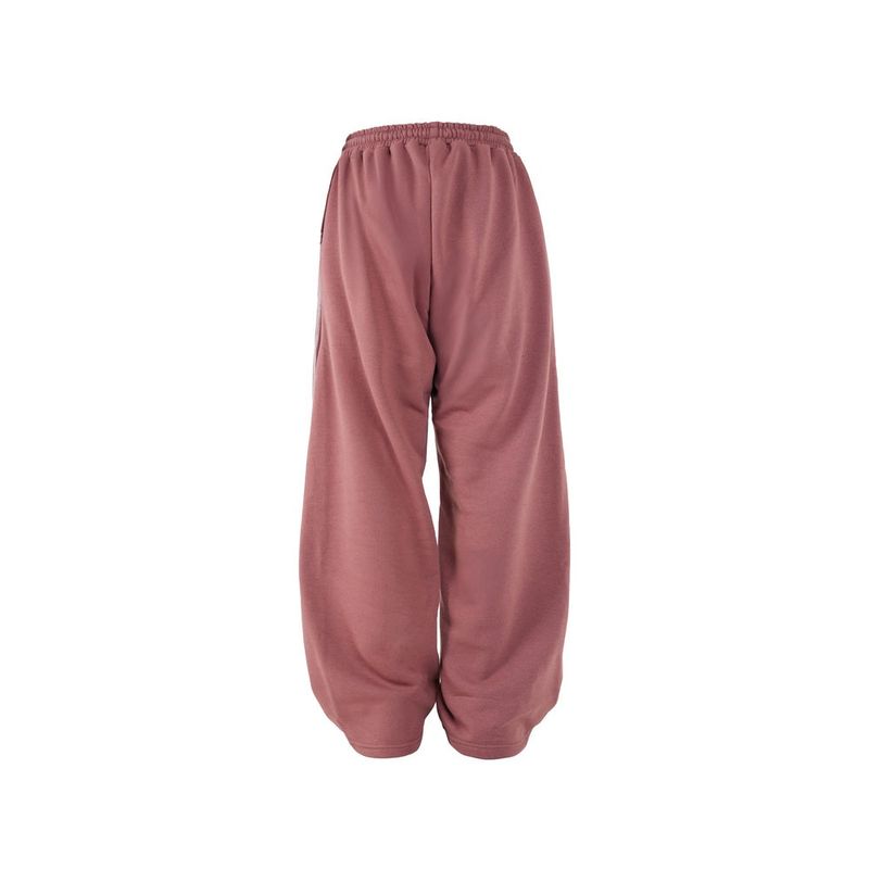 HIERARCHY STUDIOS TMTNW - Dusty Pink Four Stripes Baggy Pants