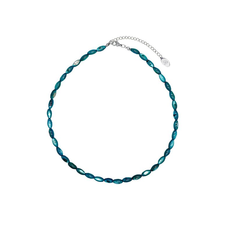ボヘミアンサージネックレス [aqua]