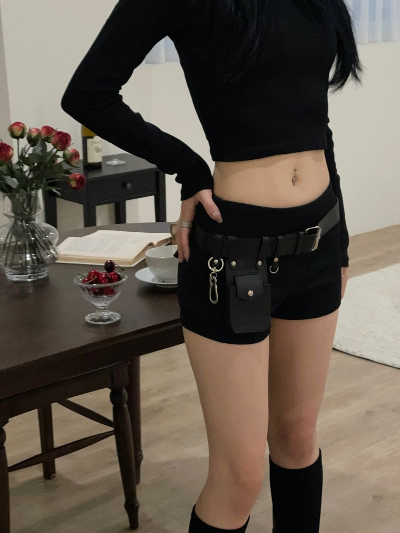Pocket keychain belt