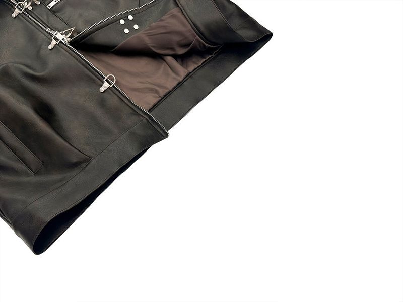 Barrier Hook Leather Jacket