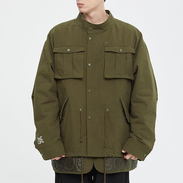 ROMANTIC CROWN(ロマンティッククラウン)の「RECENT LOGO M65 PARKA_KHAKI(Accessories)」
