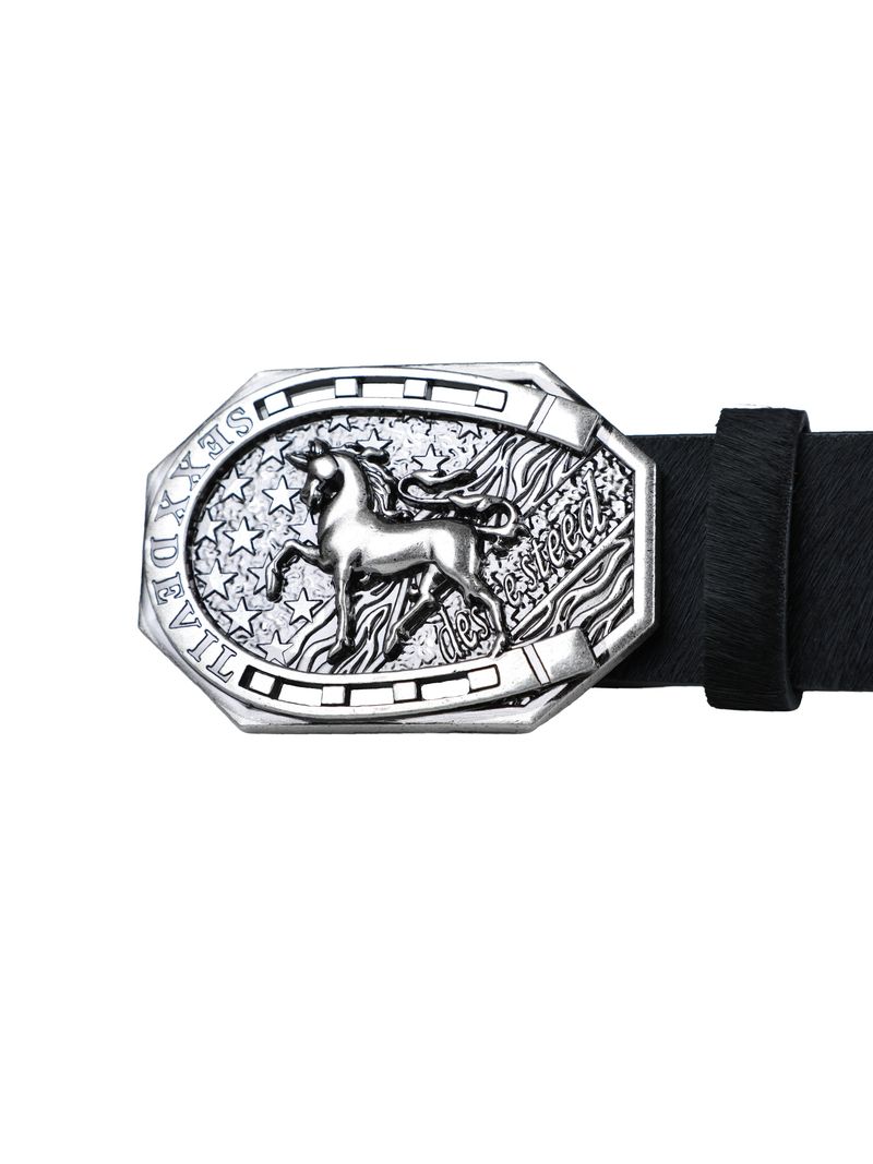 SEXXDEVIL Horseshoe Genuine Leather Belt