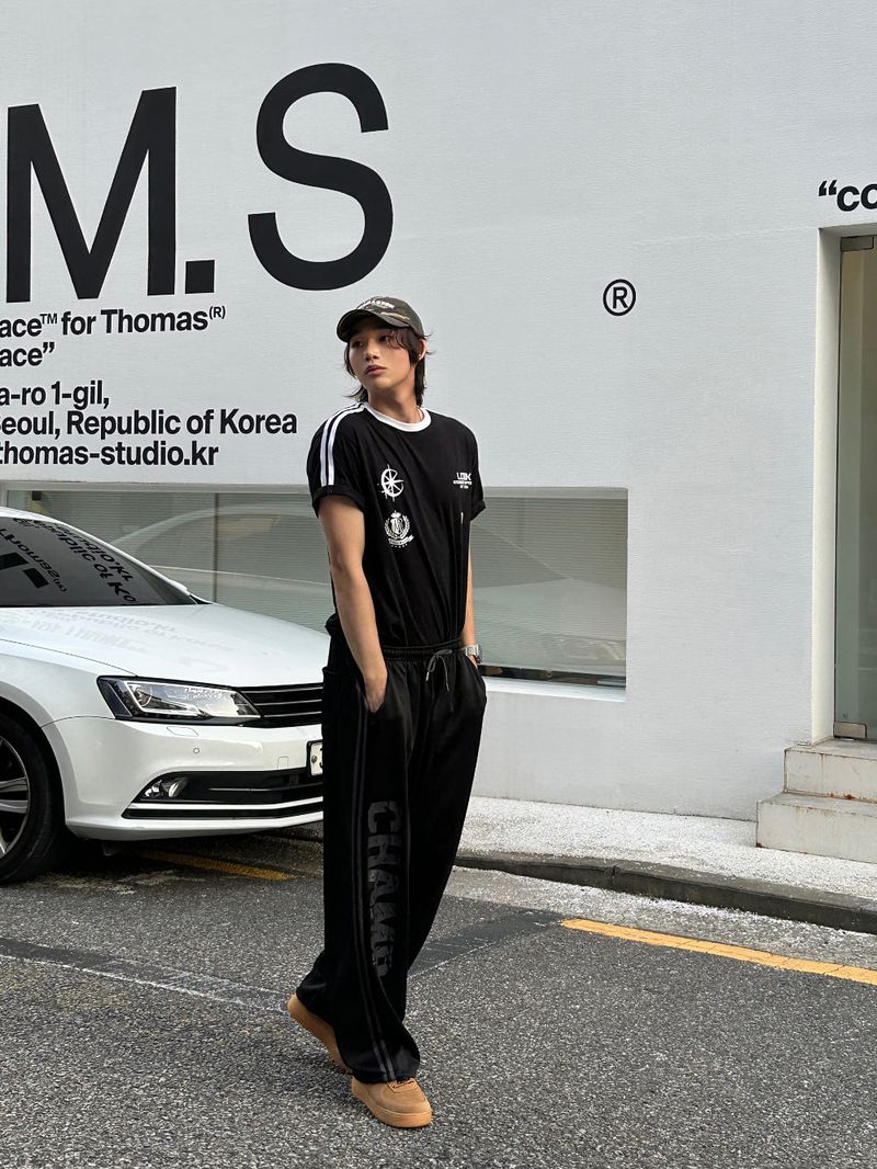 LMN Crack CHAMP Line Wide Pants (3 colors)