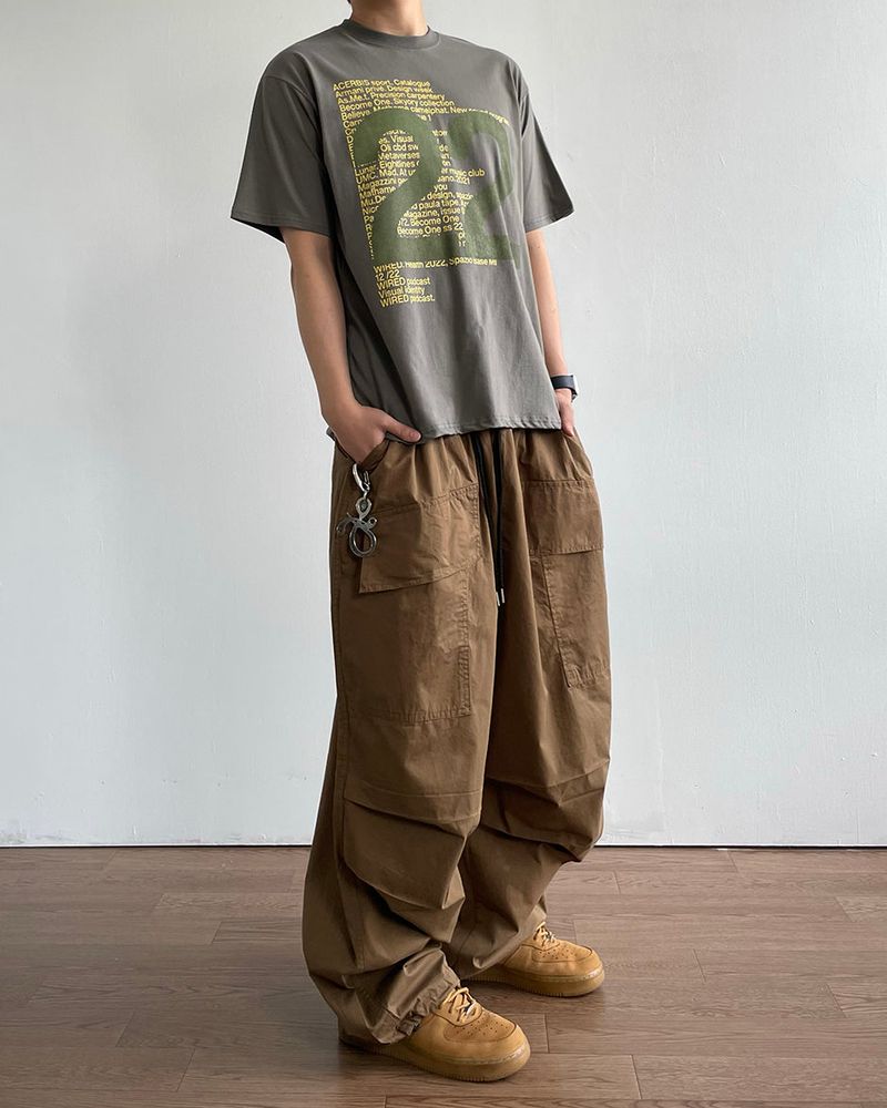 Deep Cargo Balloon Pants