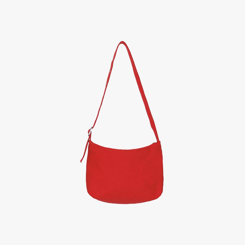 SIMPLE COTTON SHOULDER BAG