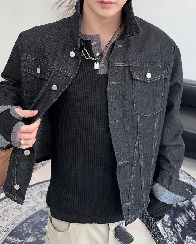 LP Back Slash Denim Jacket