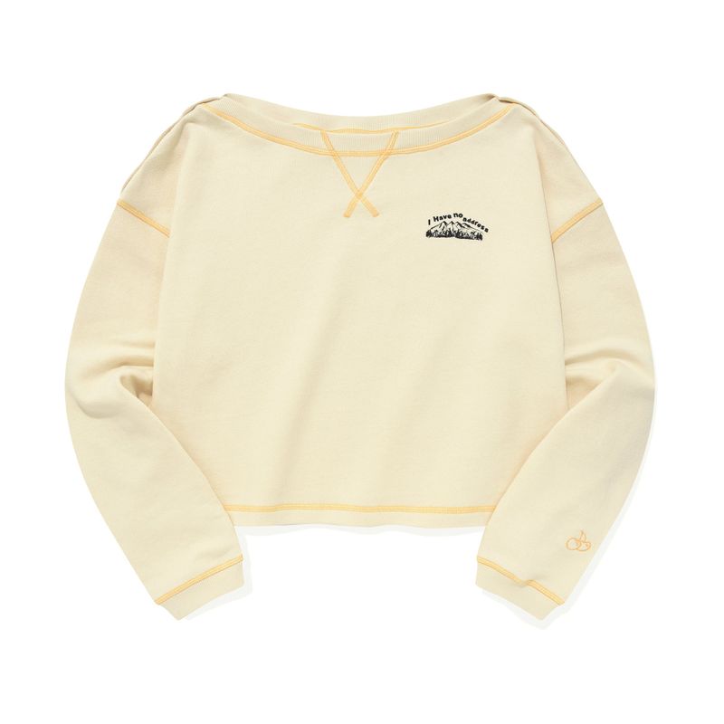 KIRSH（キルシー）の「NOMAD GRAPHIC SWEATSHIRT [SAND]（Tops）」