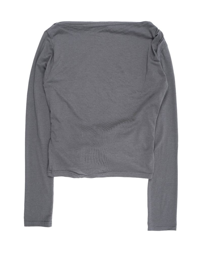  BOATNECK STRAP CROP TOP
