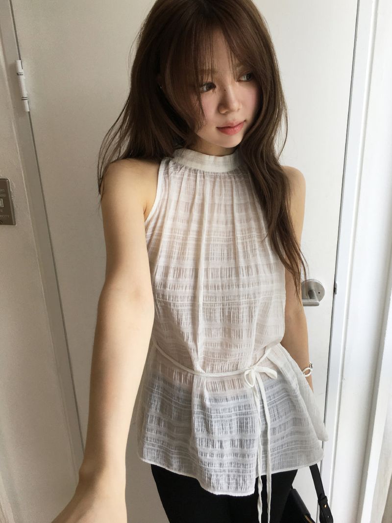 Remember halter blouse