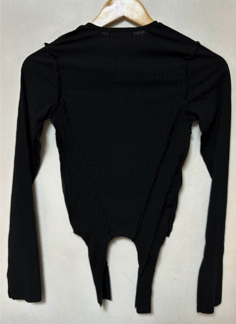 CUTTING POINT SLIM BUTTON RIBBED T-CARDIGAN 🤎 - 3 COLORS
