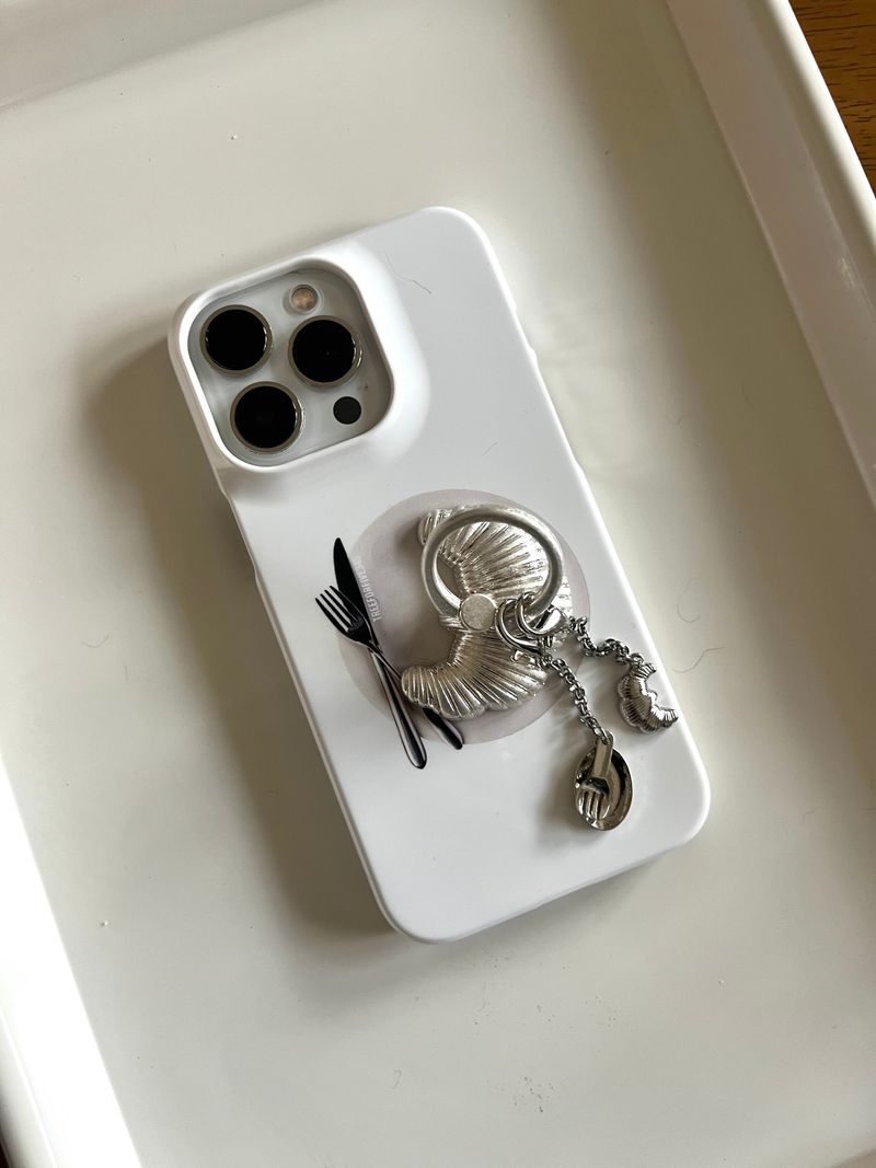 CROISSSANT Phone Grip Hard Case SET / TREEFORFIVE345