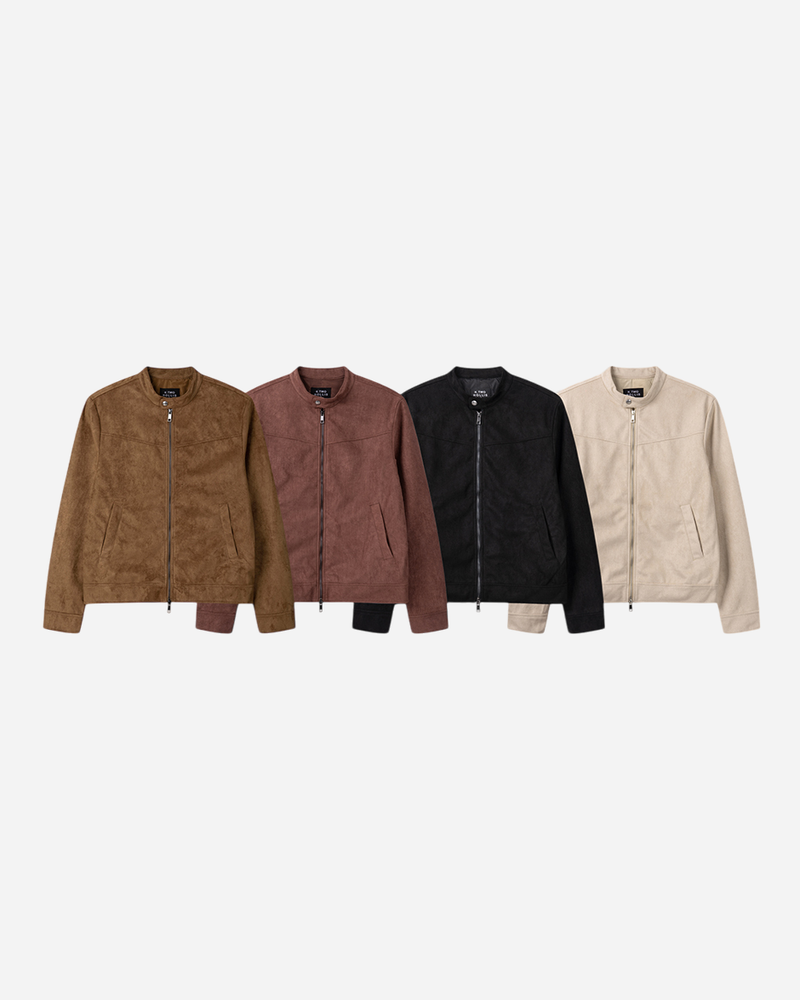 Nova Suede Snap Jacket