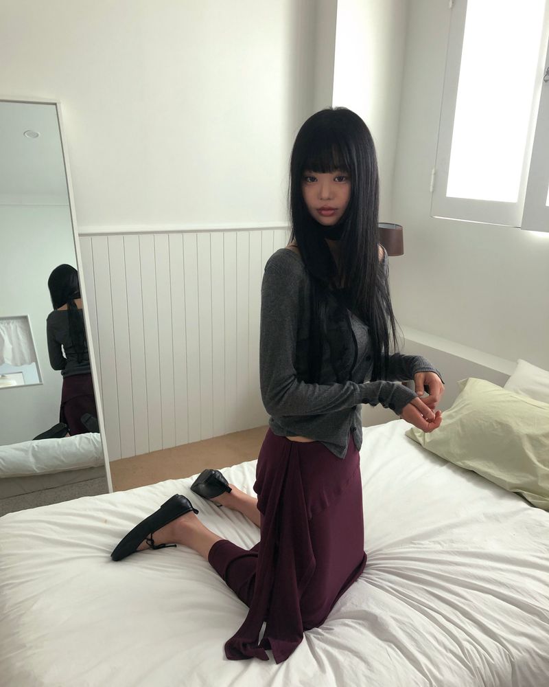 Revan Frill Long Skirt