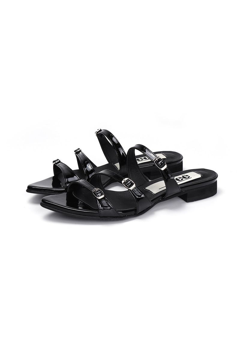 RHEA STRAP SANDALS_4COLORS