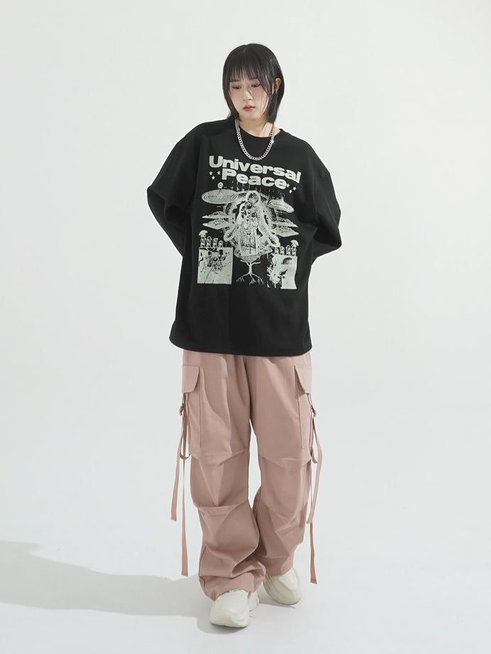 Universal heavy cotton LS t-shirt