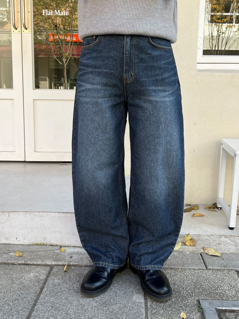 ESOO(イス)の「Perry Curved Wide Denim Pants (S / M / L)(Pants)」