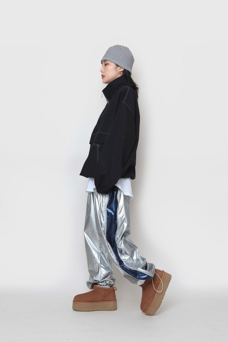 Stitch washing anorak