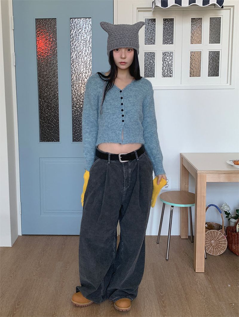 CORDUROY BACK POCKET PANTS (2C)